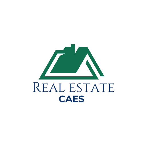 Blue Simple Real Estate Logo